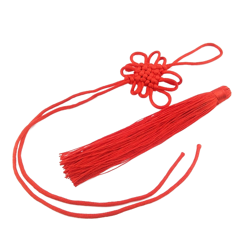 Сплошной цвет 6 -наборный узел плюс один уши китайские аксессуары для узлов, потоковая трансляция Suozi Diy Carde Carde