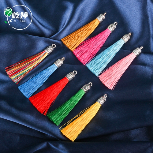 Маленький металлический аксессуар с кисточками ручной работы, подвеска, пижама, подарок на день рождения