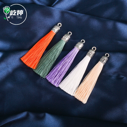 Маленький металлический аксессуар с кисточками ручной работы, подвеска, пижама, подарок на день рождения