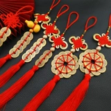 Китайская медная этническая подвеска, бронзовый медный аксессуар, этнический стиль