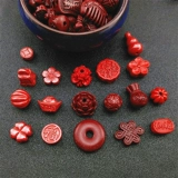 Смешанный аксессуар, подвеска, аксессуары в форме цветка, браслет, четки из круглых бусин, цвета киновари