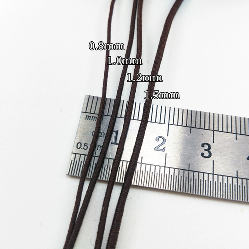 Плетеные четки из круглых бусин ручной работы, эластичная резинка