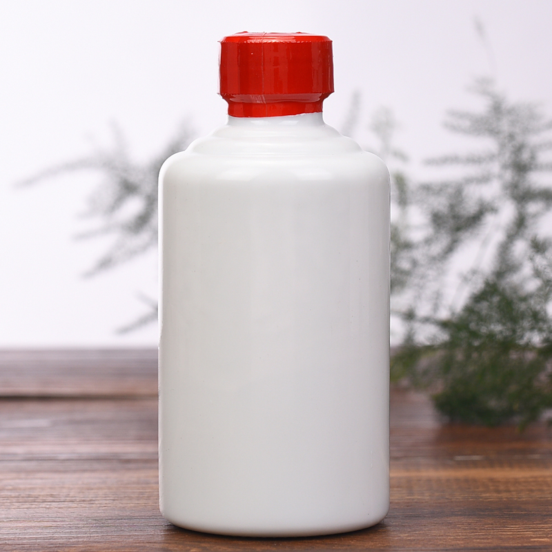 Manufacturer Direct Marketing Qimei Jiuprivately Custom Two-and-a-half-catty Wine Packaging Medicinal Fruits Wine Rice Wine Transparent Sealed Bottle