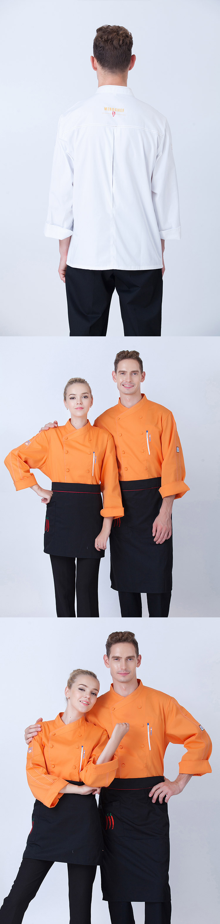 Veste chef cuisinier - Ref 1910653 Image 10