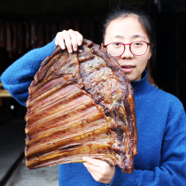 Sichuan specialty pork ribs authentic smoked meat Old Bacon Bacon Sausage farmhouse homemade pork dried dried goods