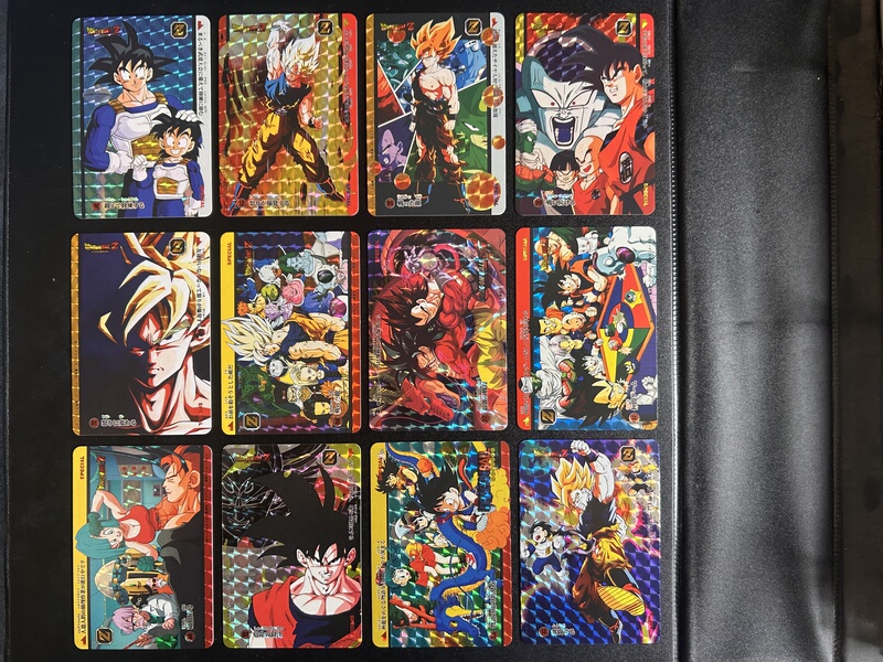 Tuju's "Dragon Ball Medley," 72 Square Grid Flash Cards. Tuju's "Dragon Ball Medley," 72 Square Grid Flash Cards.