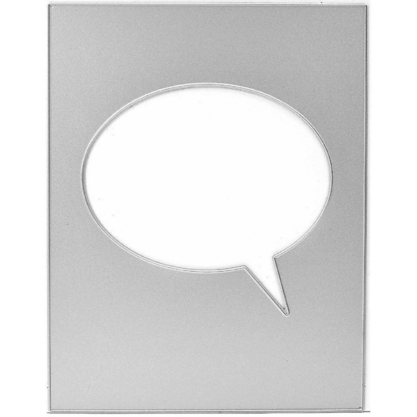 QueenCo rocking the card cutting board message box 01153