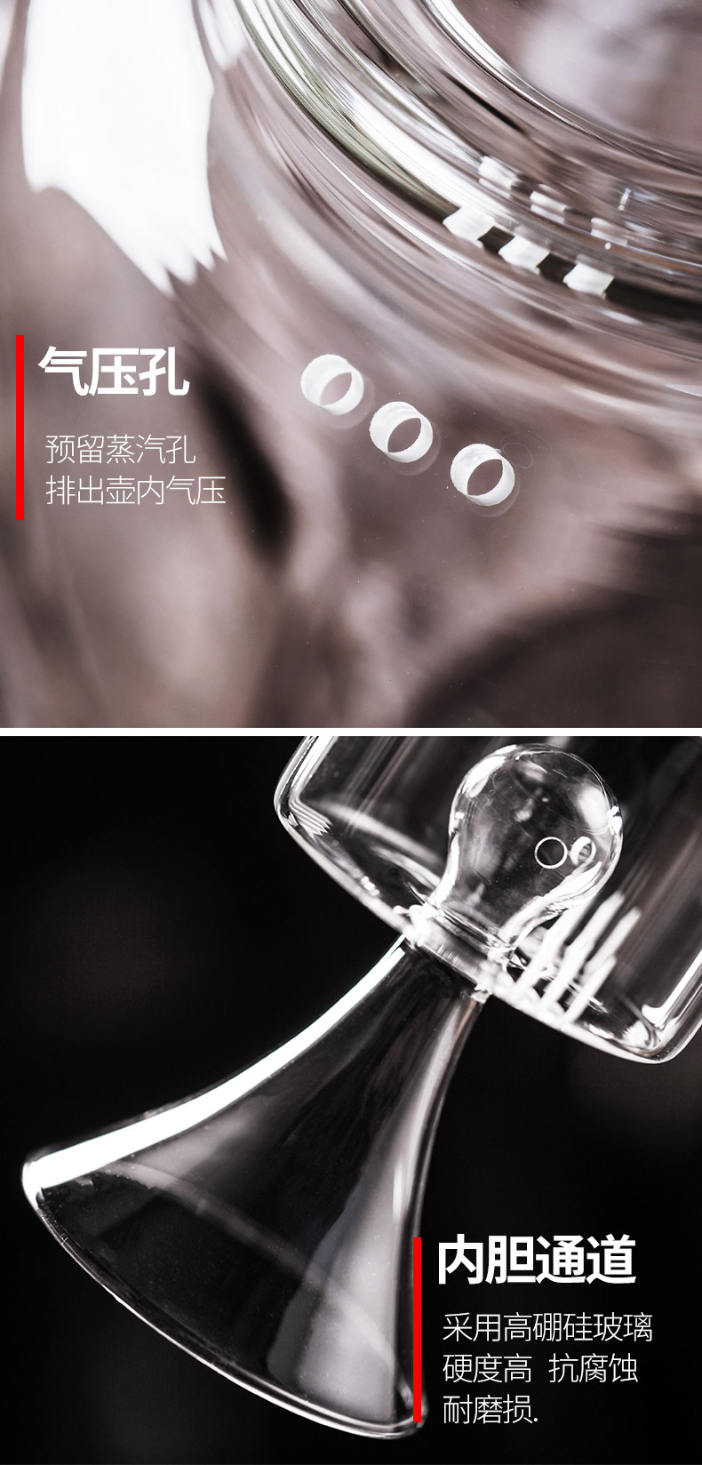 It still fang glass boiling heat resisting high temperature transparent teapot tea mercifully tea kettle boil kettle small home