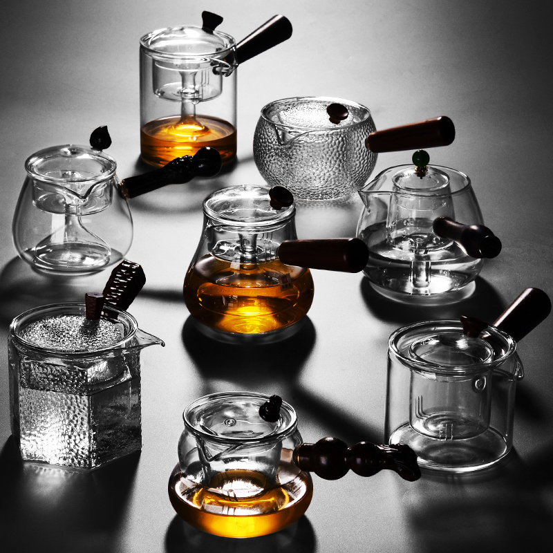 It still fang cooking pot glass tea set home cooked tea ware teapot electric pu 'er tea steamer