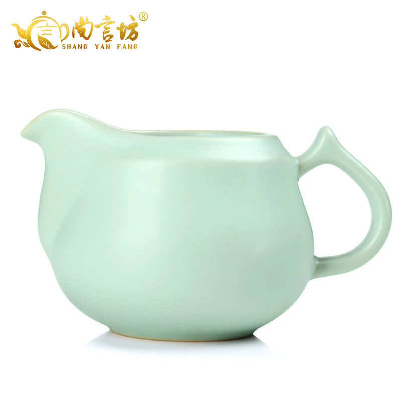 Shang Yanfang Tea set accessories Open piece Ruyao Tea set Tea splitter Public cup Tea Sea Imitation Ruyao Fair Cup Ruyi Sea