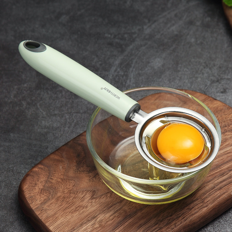 Household stainless steel egg white egg yolk separator Egg separator Egg white egg yolk kitchen egg baking filter