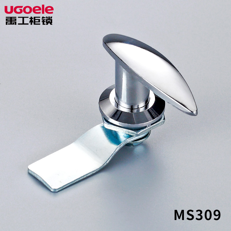 MS309-1 handle lock machinery environmental protection equipment distribution cabinet outdoor case zinc alloy plate hand lock manufacturer direct