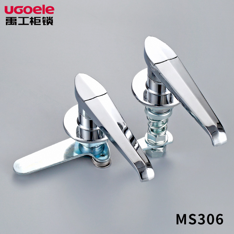 MS306-1 handle lock aluminum alloy MS807 switch control power distribution cabinet cabinet handle lock pull handle lock