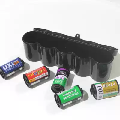 135 film storage box film storage box plastic drum into 5 rolls