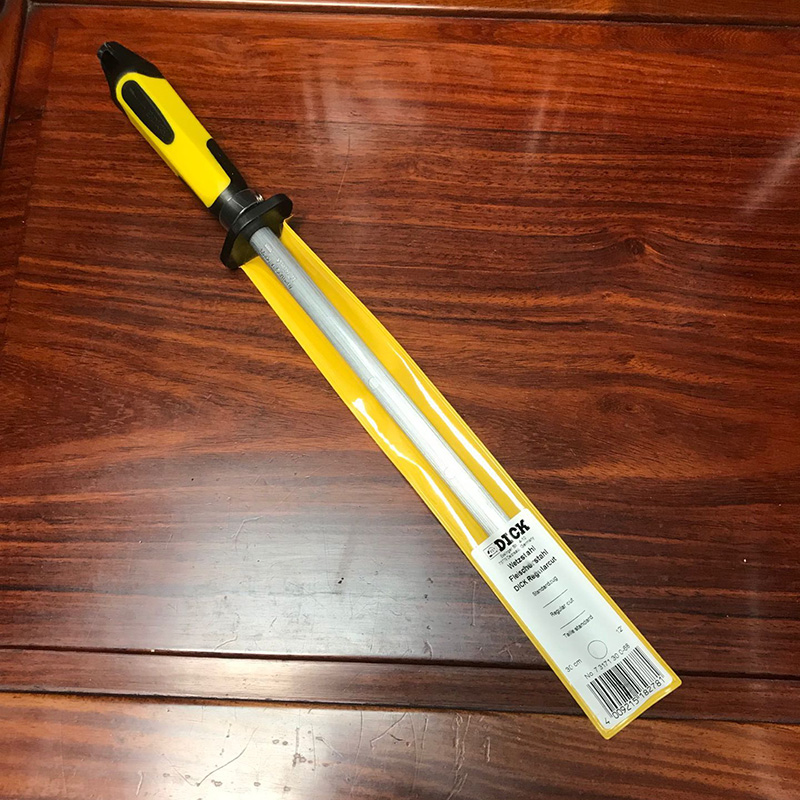 German original dress Import Dick DICK Sharpened Stick Medium Grain Sharpening Stick Knife Stick Sold Meat Specialty Nickel Titanium Stainless Steel