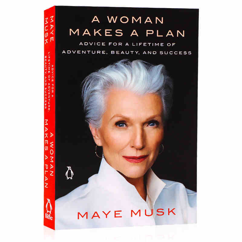 English Original Version a Woman Makes a Plan: My Life, My Rules - a Self-Biography by Maye Musk, the Woman Behind the Iron Man Elon Musk, Biographical Novel, Paperback