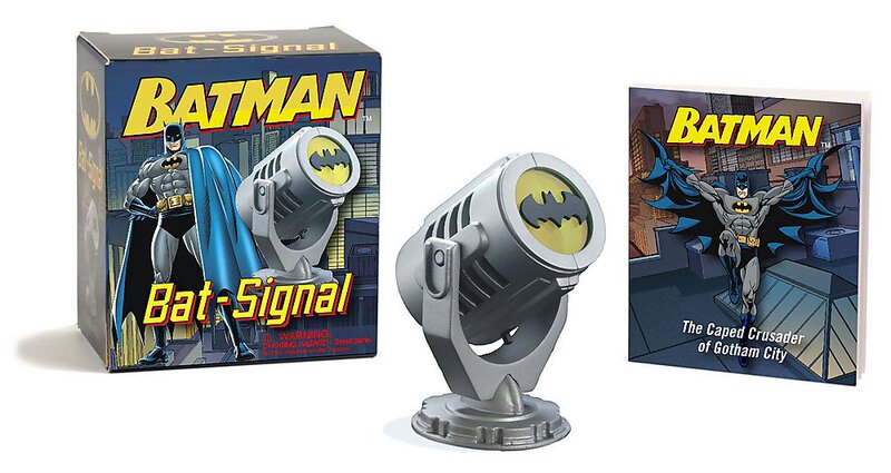 English Original Batman Bat-Signal Figure, Illustrated Book, Boxed Gift, Toy, Dc Comics Merchandise, Bruce Wayne, Imported Genuine Product