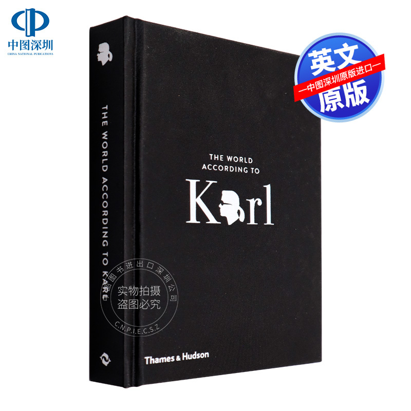 In-Stock English Original Version Karl's World: the Wit and Wisdom of Karl Lagerfeld the World According to Karl L'Oréal Chanel Imported Art and Fashion Design Books