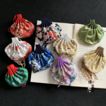 Handmade Chinese style embroidered brocade purse bag small cloth bag lucky bag hair bag hair bag hair bag