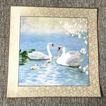 Su embroidery single-sided embroidery boutique finished handmade living room murals soft-mounted embroidery decorative paintings high-end gifts for foreigners