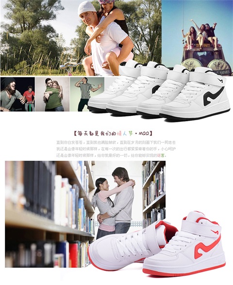 Giày nam không quân số 1 Phiên bản Hàn Quốc của xu hướng giày nam bình thường giày hip hop hoang dã aj1 giày cao mới giày xtep