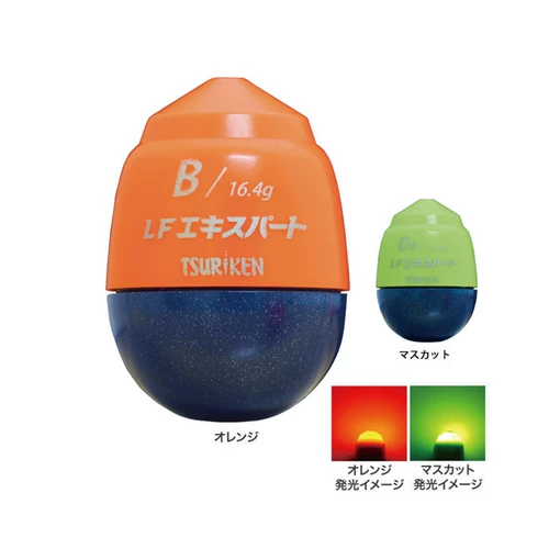 Исследования на рыбалке LF Электроника Abo Night Fishing Lead Expert Expert Japan Tsuriken Orange Bijia Рыбалка рыбалка на рыбалку
