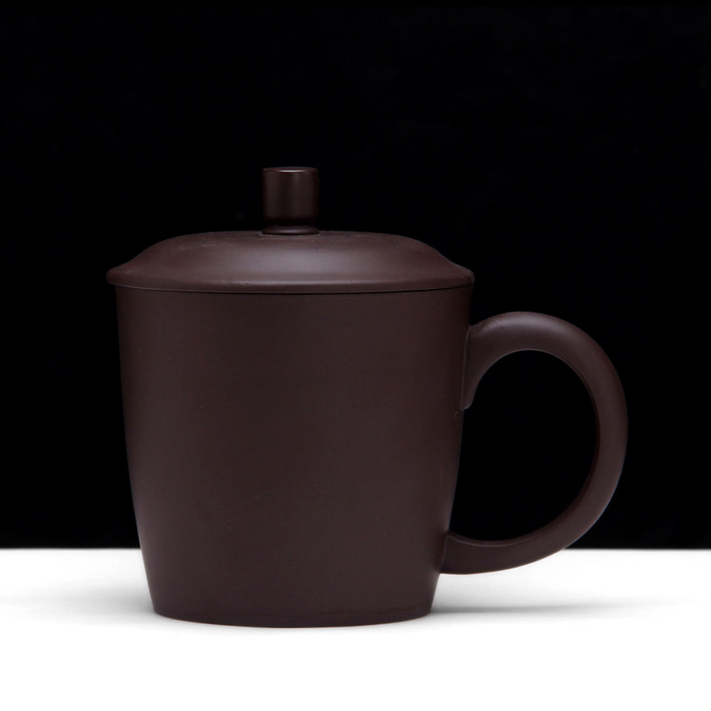 Mingyuan FengTang yixing purple sand cup all hand purple sand cup office cup special kung fu tea boss cup cup