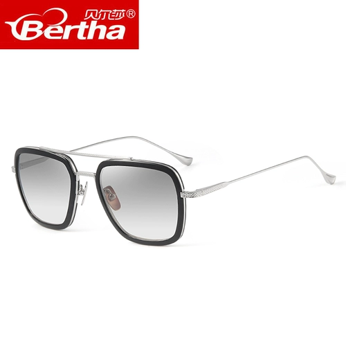 Те же очки Железного человека Дауни, поляризационные солнцезащитные очки «Человек-паук Эдит», мужские модные меняющие цвет солнцезащитные очки для близорукости в оправе