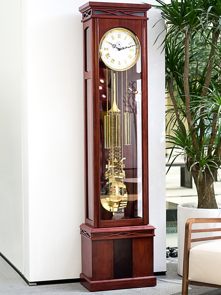 Hanshi new Chinese floor clock Living room retro traditional hall Vertical mechanical large table clock floor clock HG1081