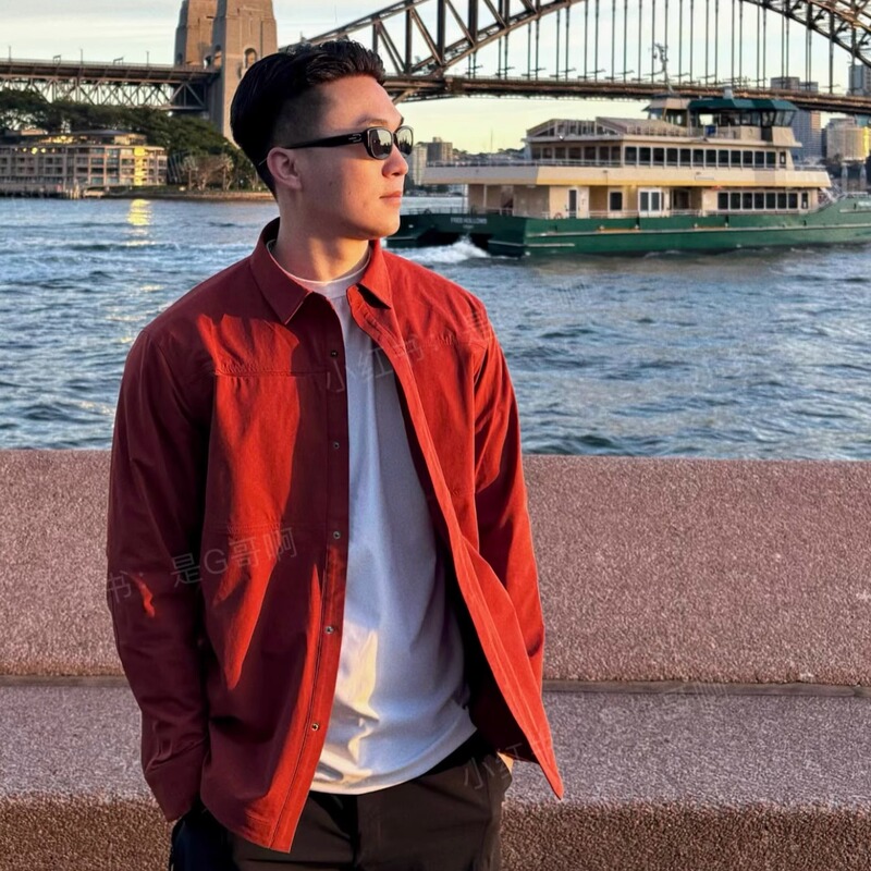 2026 Spring/Summer Lapel Loose Softshell Shirt Nylon Work Jacket Casual Outdoor Unisex Coat