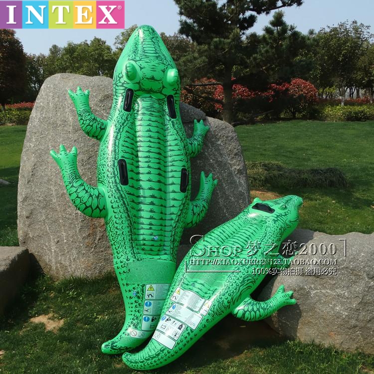Large water inflatable crocodile sitting on a sea turtle swimming ring dolphin shark whale adult playing with water toy