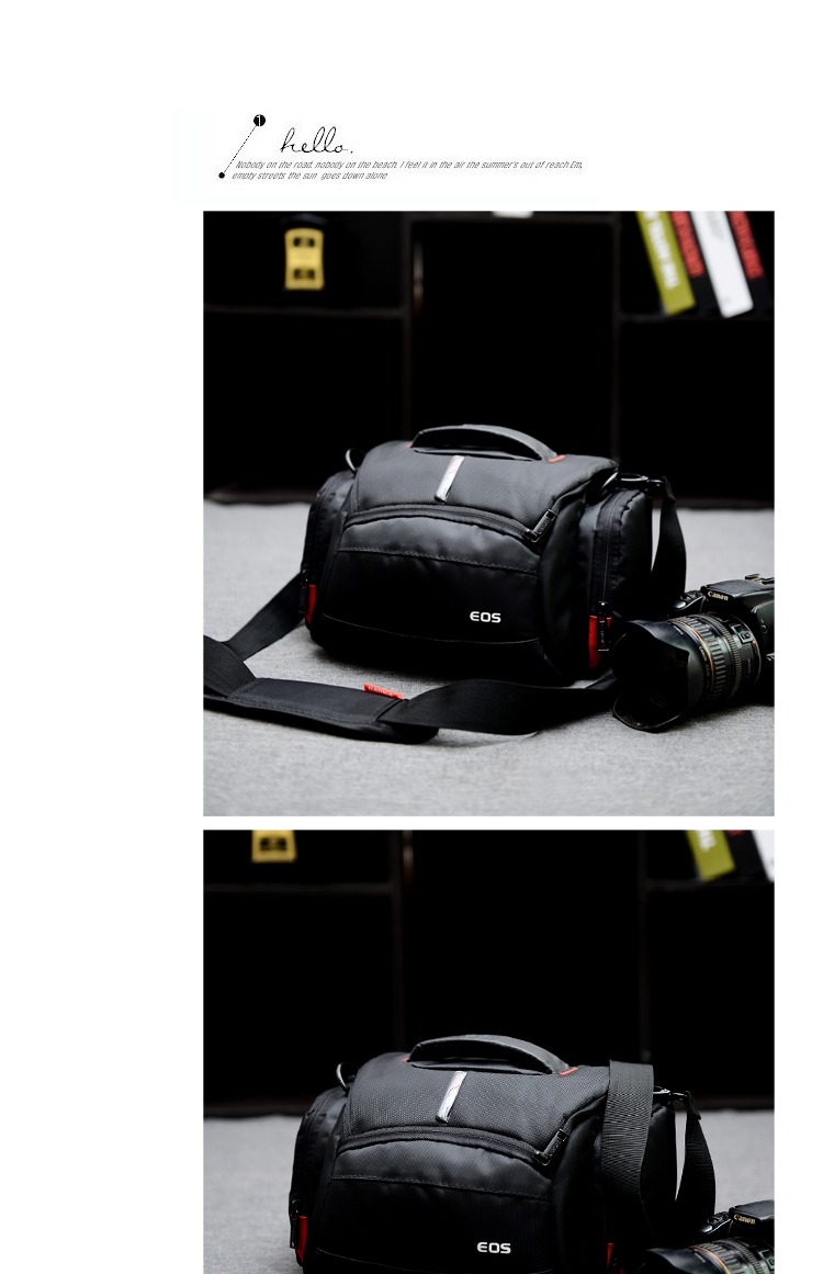 Túi đựng máy ảnh Canon Gói máy ảnh DSLR chính hãng 70d 80d 5D2 5D3 60D 6D 7D Túi đựng máy ảnh - Phụ kiện máy ảnh kỹ thuật số balo national geographic