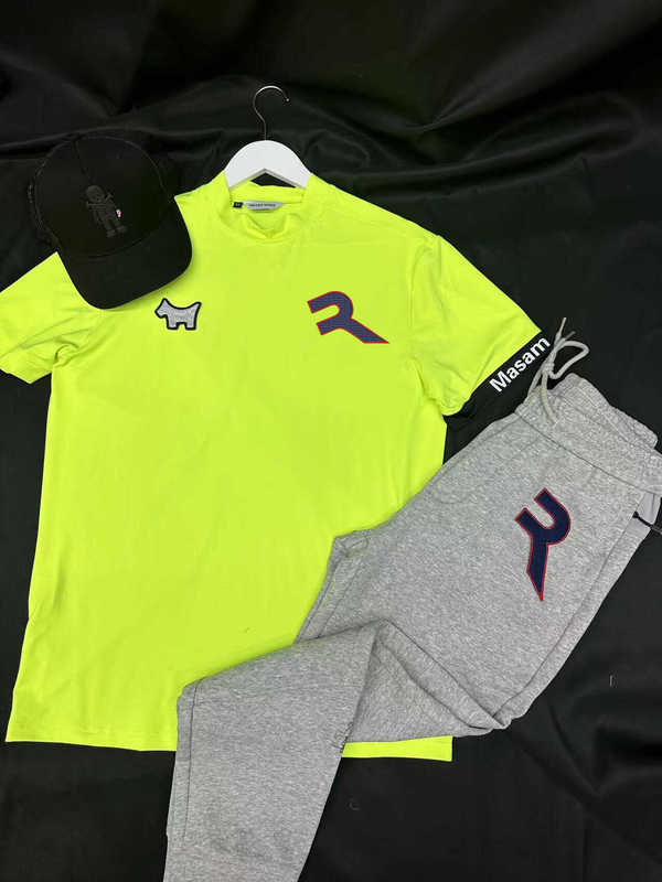 Golf Golf Sports Japanese Trendy Brand Short-Sleeved Masam2024 New Bee Joint Series Golf Golf Sports Japanese Trendy Brand Short-Sleeved Masam2024 New Bee Joint Series
