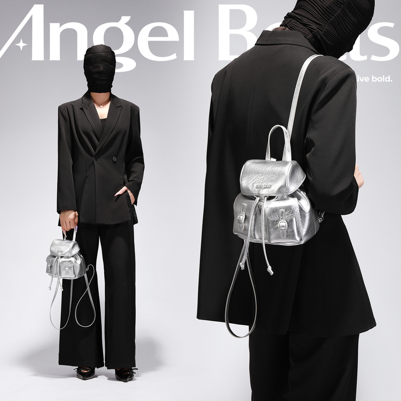 Angel Beats New Women's Niche Backpack, High-End Handbag, Crossbody Bag, Backpack, Mini Backpack Angel Beats New Women's Niche Backpack, High-End Handbag, Crossbody Bag, Backpack, Mini Backpack
