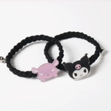 Наклейки с парой Sanlou собрали круги для волос Jade Gou Dog Melati Cricoli Сосака Железного камня любовь, милая резиновая группа