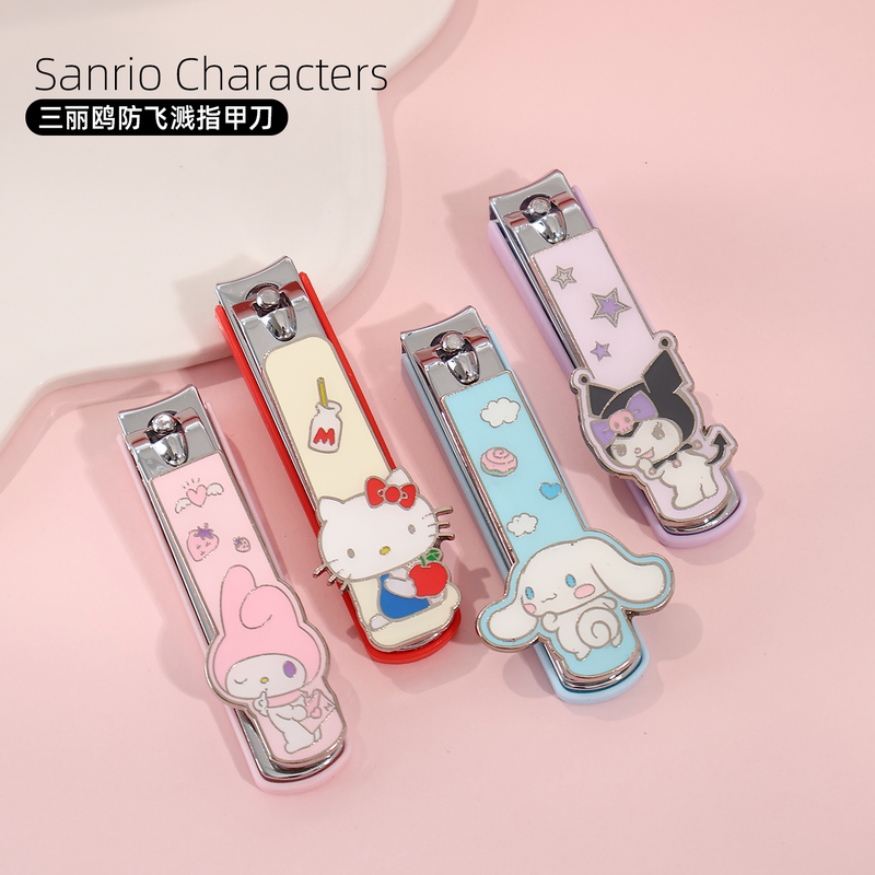 Sanrio Officially Licensed Anti-Splash Nail Clippers, Cute and Adorable Hello Kitty and Cinnamoroll Nail Clippers Sanrio Officially Licensed Anti-Splash Nail Clippers, Cute and Adorable Hello Kitty and Cinnamoroll Nail Clippers