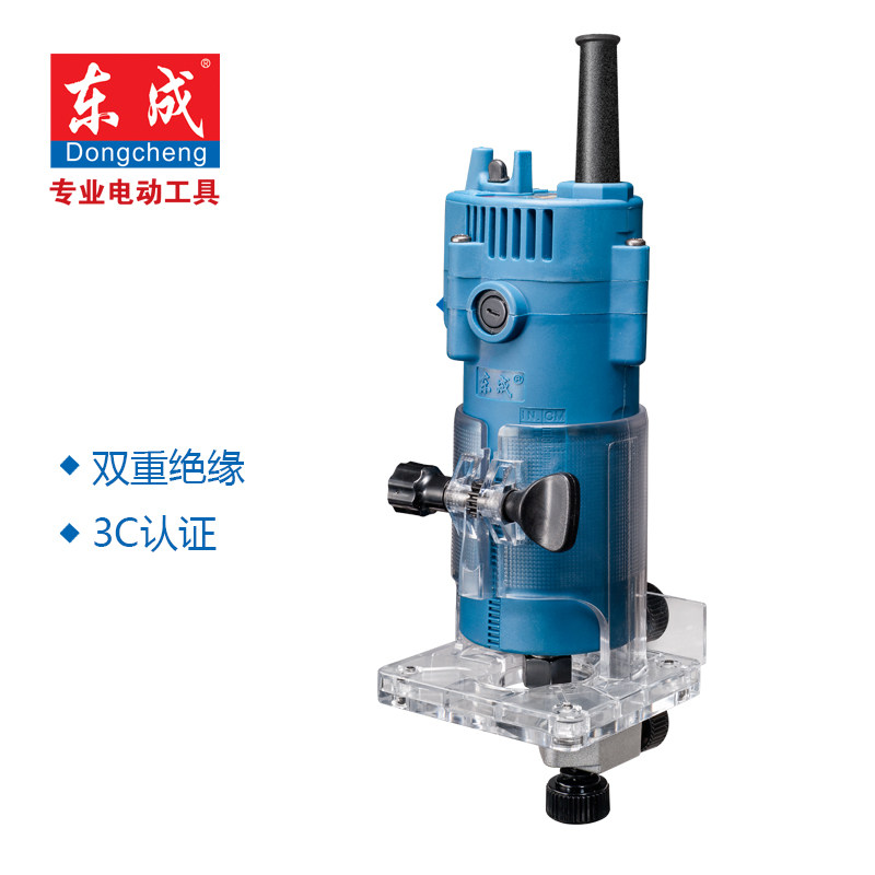 Dongcheng FF02-6 woodworking multi-function trimming machine power tool decoration with trimming electromechanical wood milling and milling machine
