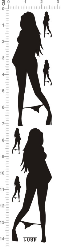 Comprehensive series SEX Sexy Girl Sexy Beauty (universal sign) metal sticker (4801)