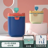 Большая маленькая зеленая сушилка, синий ершик для бутылочки, комплект, 4 шт