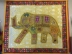 Thêu treo tường! Nepal gió quốc gia handmade đính cườm tường tấm thảm sequined treo trang trí nhà - Tapestry thảm treo tường decor	 Tapestry