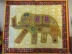 Thêu treo tường! Nepal gió quốc gia handmade đính cườm tường tấm thảm sequined treo trang trí nhà - Tapestry Tapestry