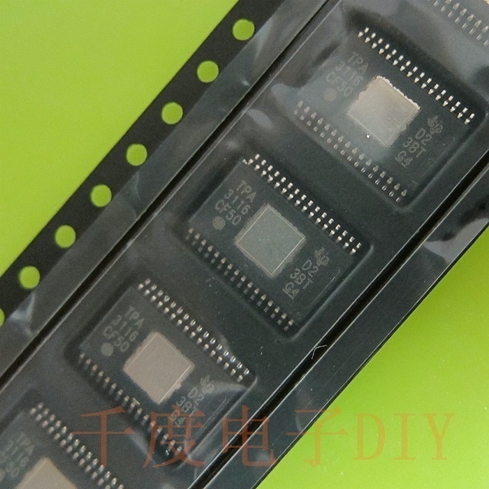 Original TI digital amplifier chip TPA3116D2DADR2 audio amplifier integrated circuit taping packaging