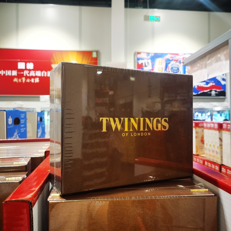 Costco Twinings English Earl Grey Six-Box Wooden Gift Box English Earl Grey Imported Black Tea