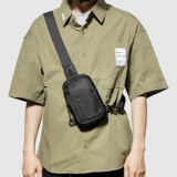 Мужская маленькая сумка на одно плечо, барсетка, спортивная поясная сумка, нагрудная сумка, для бега