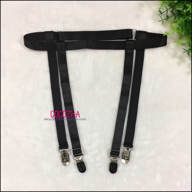 XL giống thú mỏ vịt khóa kim loại khóa garter vớ dây đeo vớ cotton đầu gối sling clip chu vi vòng eo 2 feet 8