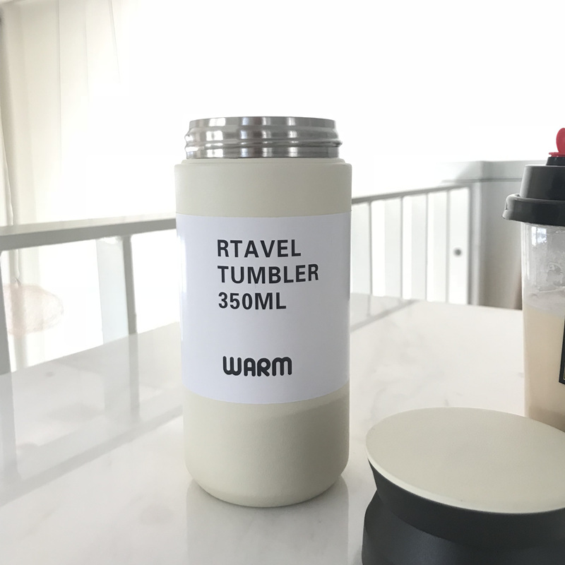 Nhật Bản Harajuku chân không bằng thép không gỉ sáng tạo nghệ thuật cầm tay đơn giản tươi nam và nữ sinh viên cốc lọc cốc bình giữ nhiệt 500ml