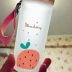 Ly nữ ly nước mờ Hàn Quốc dễ thương cầm tay điện thoại di động dây đeo cốc sáng tạo xu hướng chai nước cầm tay Harajuku - Tách bình giữ nhiệt elmich Tách