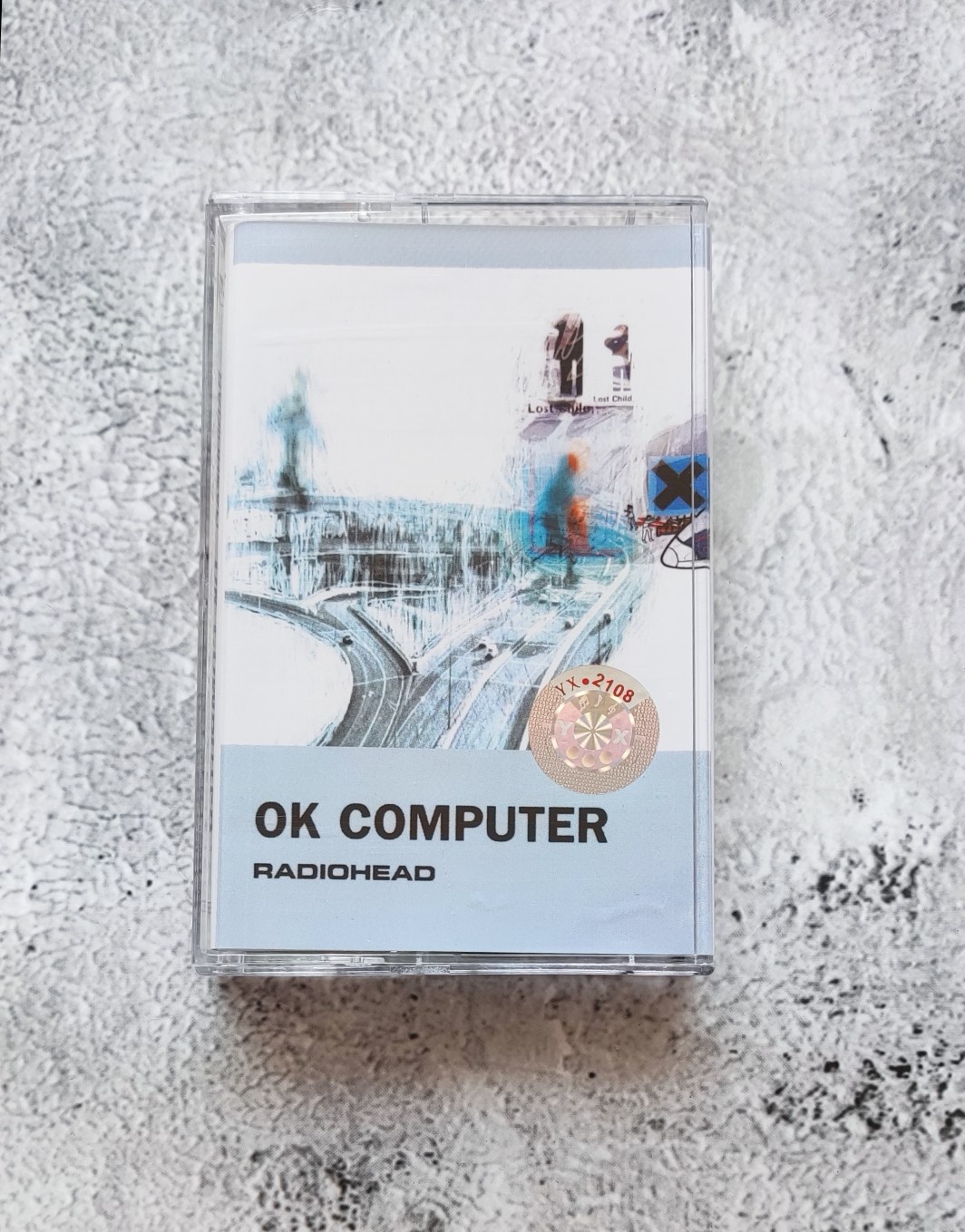 Audiotape English song Rock songs Radiohead OK Computer brand new with body-to-listen card
