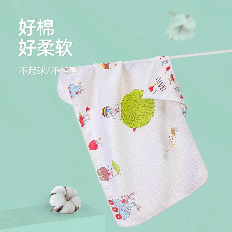 Bathrobe Absorbent quick-drying cotton baby cloak Gauze hooded bath towel Super soft children's bath towel Cloak bathrobe