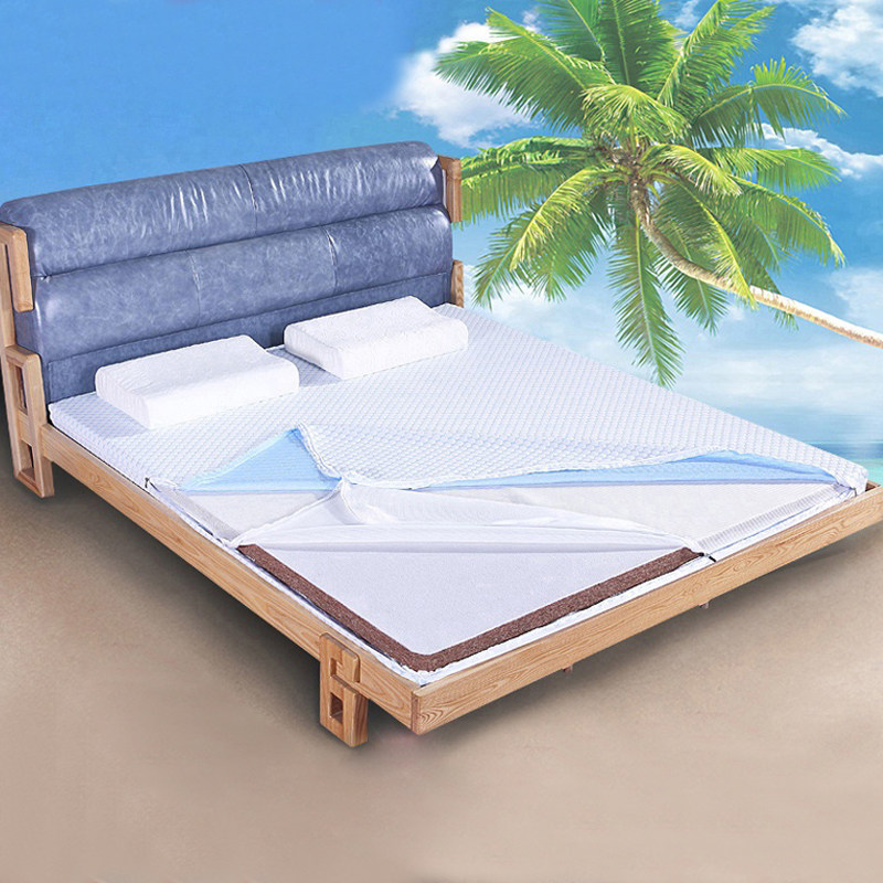Hard mattress natural coconut palm mattress ridge vertebra 1 2 meters 1 5m 1 8 hard brown mattresses economical custom-made